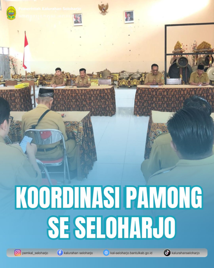 Koordinasi Pamong se Seloharjo
