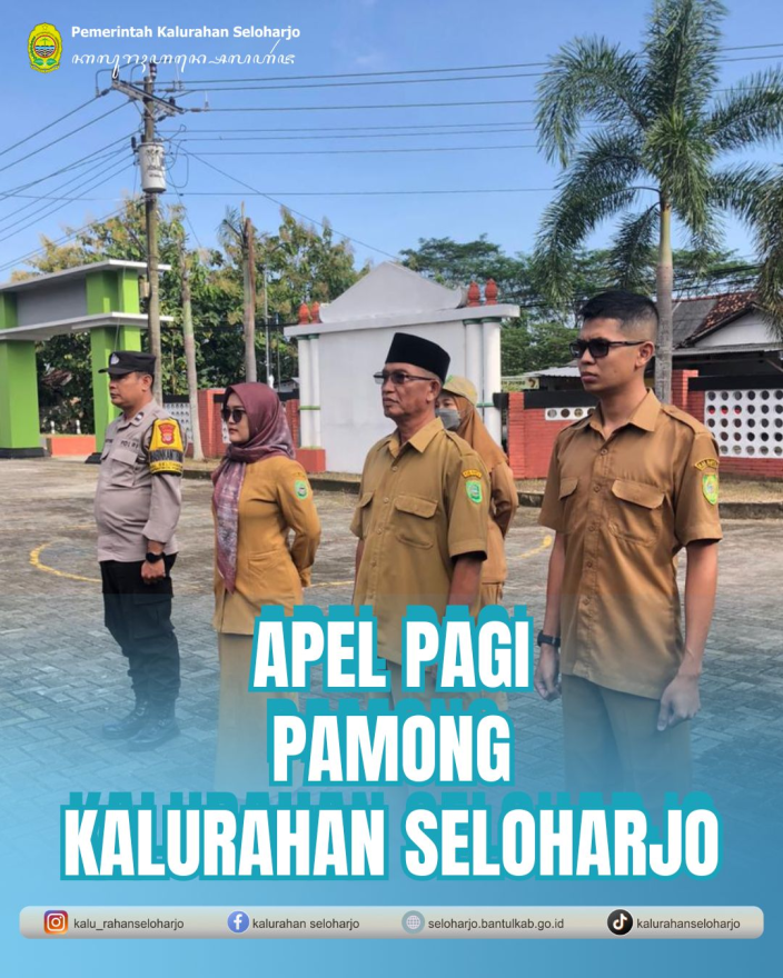 Apel Pagi Pamong Kalurahan Seloharjo