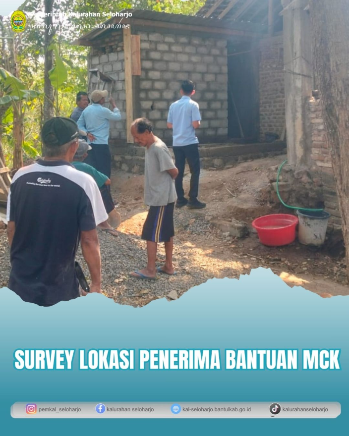 Survey Lokasi Penerima Bantuan MCK
