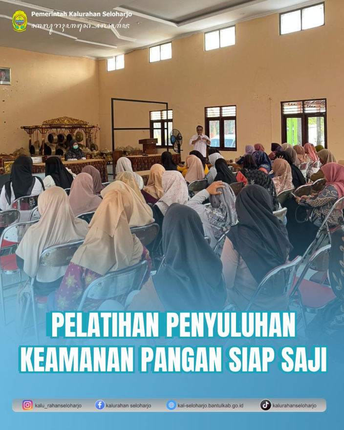 Pelatihan Penyuluhan Keamanan Pangan Siap Saji