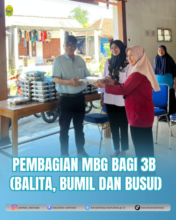 Pembagian MBG bagi 3B (Balita, Bumil dan Busui)