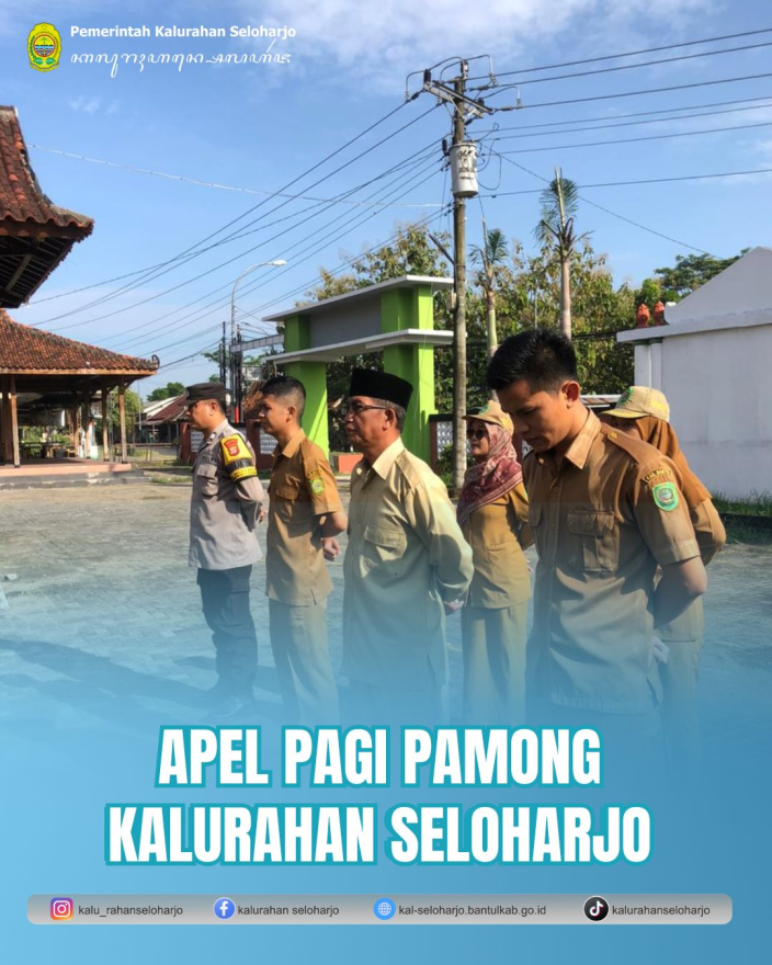 Apel Pagi Pamong Kalurahan Seloharjo 