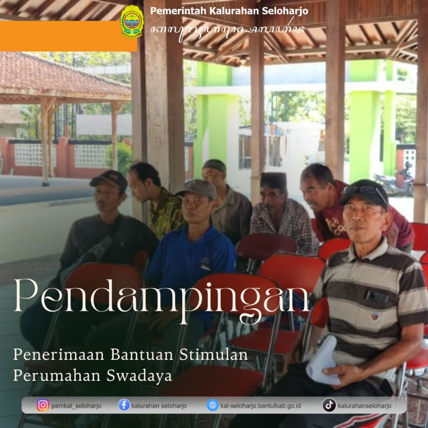Pendampingan Penerimaan Bantuan Stimulan Perumahan Swadaya dari Kementrian Perumahan dan Kawasan Permukiman