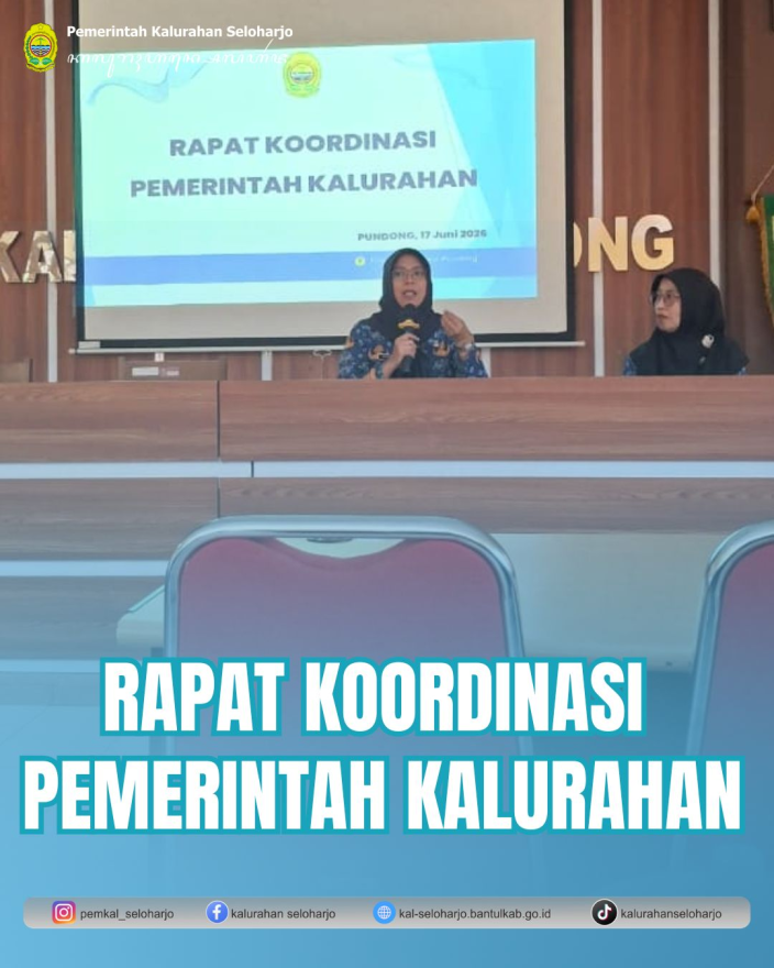 Rapat Koordinasi Pemerintah Kalurahan