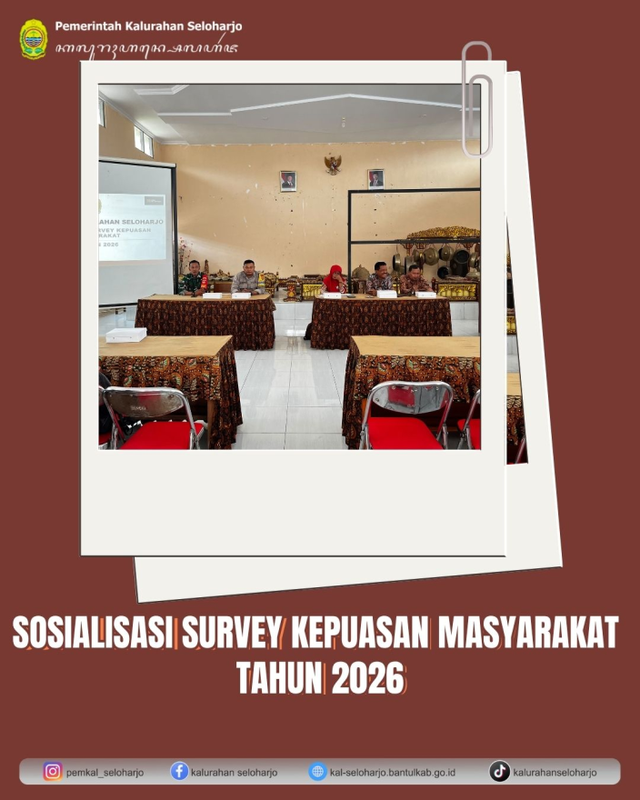 Sosialisasi Survey Kepuasan Masyarakat Tahun 2026