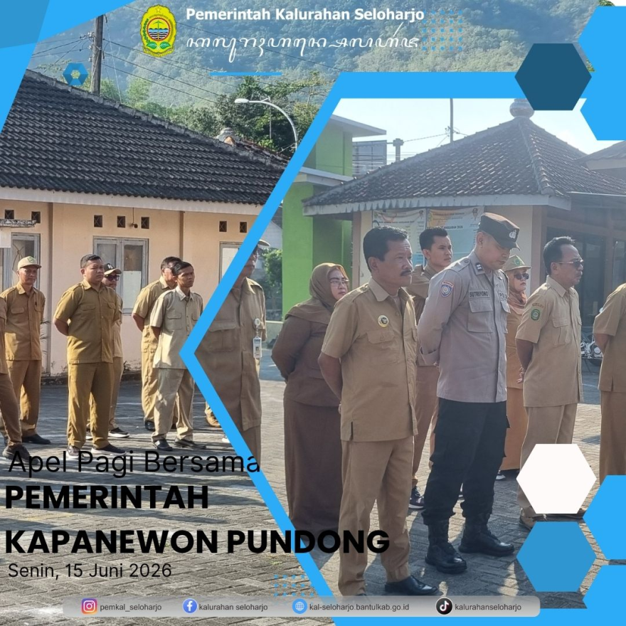 Apel Pagi Bersama Pemerintah Kapanewon Pundong