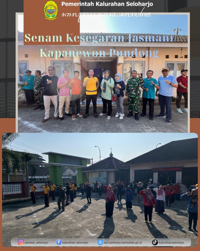 Senam Kesehatan Jasmani Kapanewon Pundong