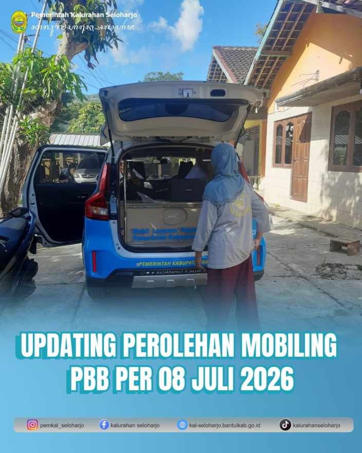 Updating Perolehan Mobiling PBB Per 08 Juli 2026