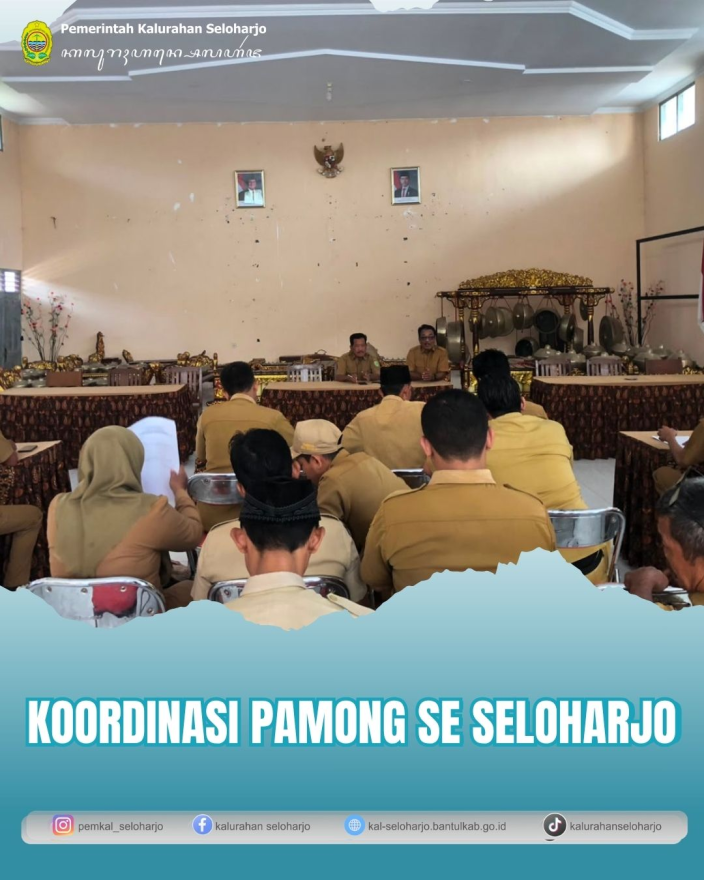 Koordinasi Pamong se Seloharjo