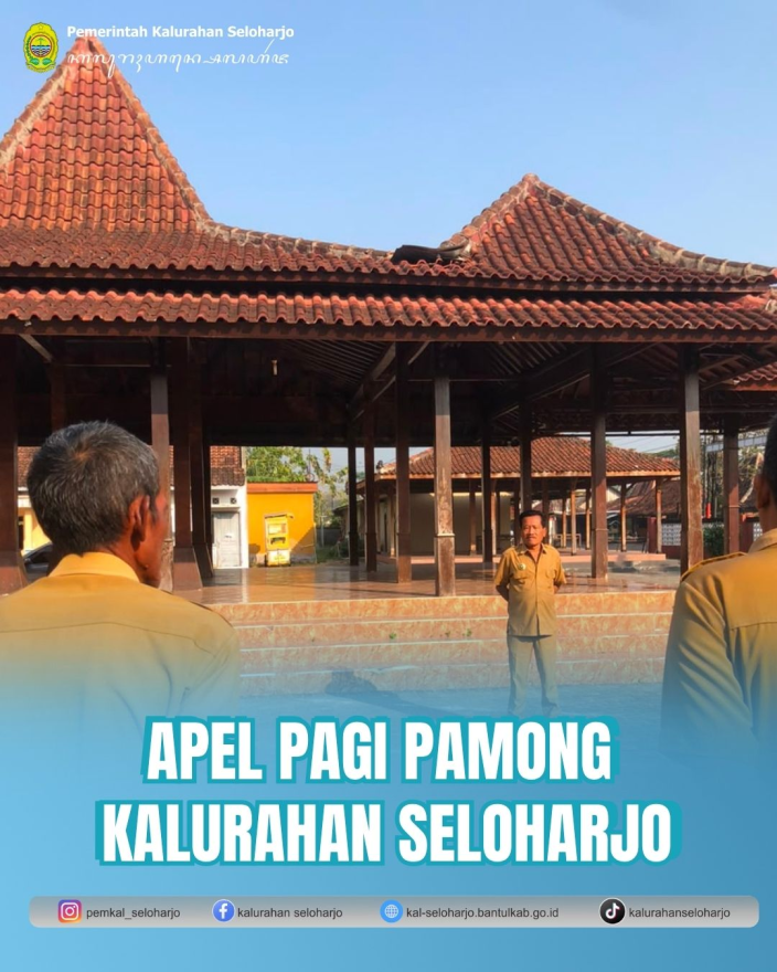 Apel Pagi Pamong Kalurahan Seloharjo