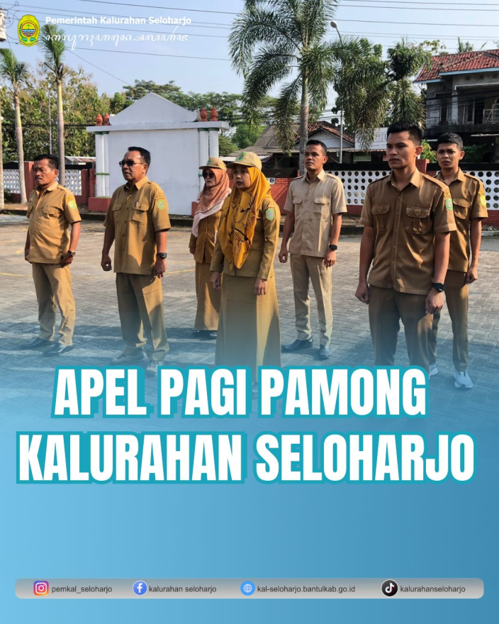 Apel Pagi Pamong Kalurahan Seloharjo