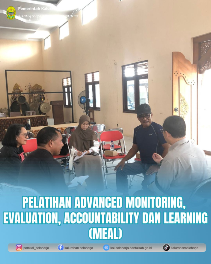 Pelatihan Advanced Monitoring, Evaluation, Accountability dan Learning (MEAL)   